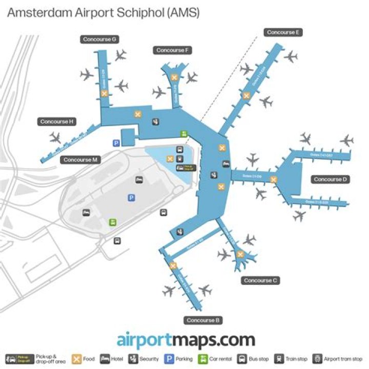 Amsterdam Airport Map: Your Ultimate Guide to Navigating Schiphol