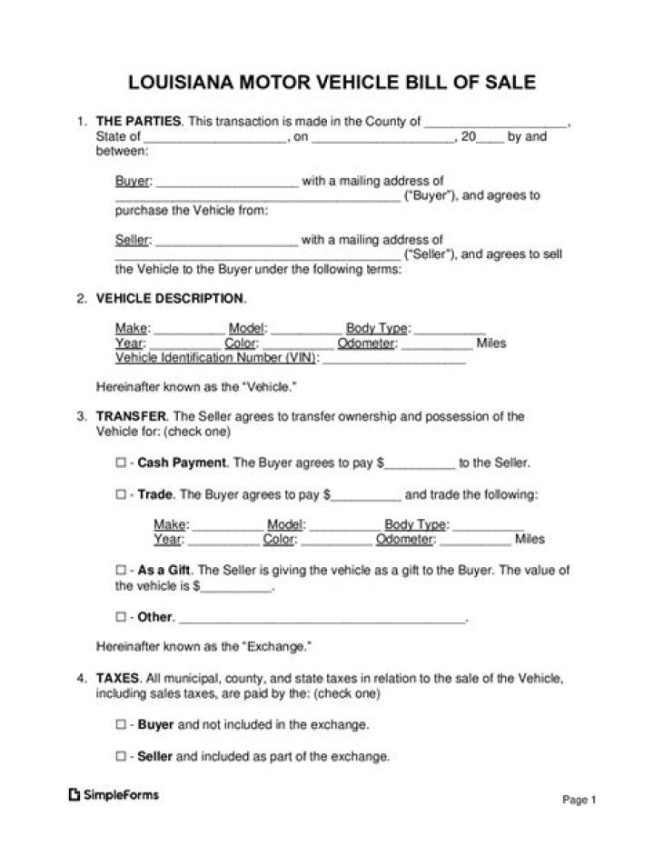 Comprehensive Guide to Registering a Vehicle in Louisiana