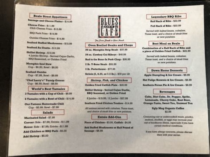 Exploring the Blues City Cafe Menu: A Flavorful Journey Through Unique Dining Options
