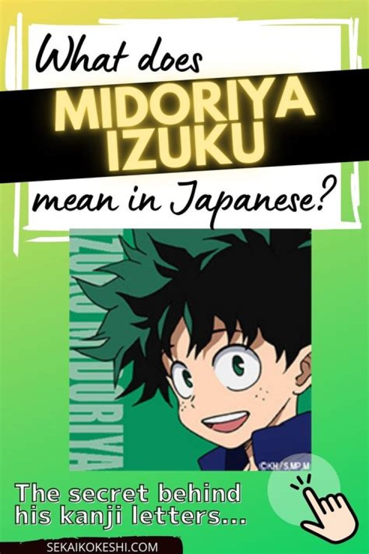 Izuku Meaning: Unveiling the Depth Behind the Name