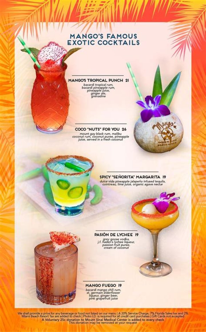 Mangos Miami Beach FL: Your Ultimate Guide to Exotic Flavor and Tropical Vibes