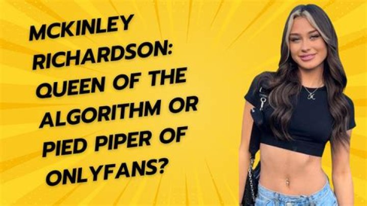 McKinley Richardson Nude OnlyFans Leaks: Facts, Myths, and the Truth Unveiled