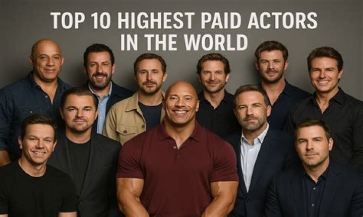 Top 10 Most Paid Actors in the World: Unveiling Their Success and Influence