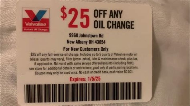 Valvoline $25 Coupon: Your Ultimate Guide to Save Big on High-Quality Oil Changes