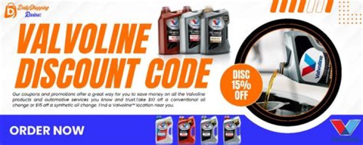 Valvoline Discount Code: Unlock Exclusive Savings on Premium Automotive Products