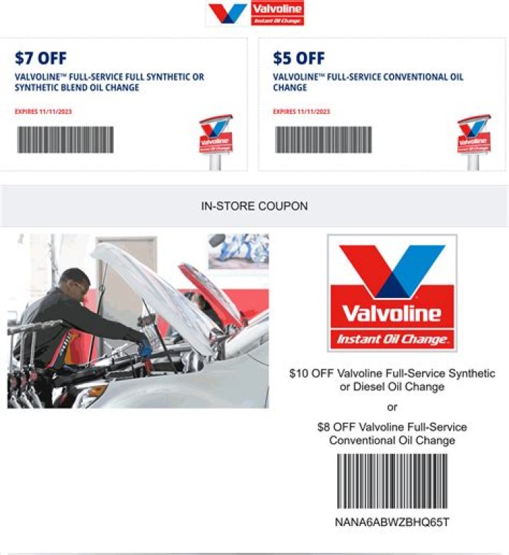 Valvoline Oil Change Coupon $25 Off: Your Ultimate Guide to Saving Big on Car Maintenance
