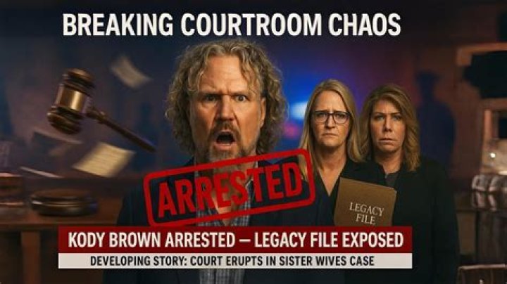 Was Kody Brown Arrested? Uncovering the Truth Behind the Controversial Polygamist